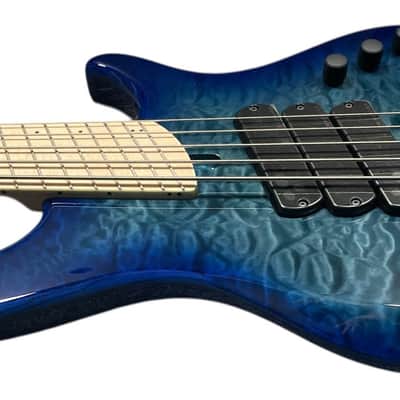 Dingwall Combustion 5 (3 Pickup), Indigo Burst / Maple *IN STOCK! image 4