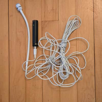 CAD CM -100W Hanging Choir Condenser Microphone White 30' Long Tested image 9