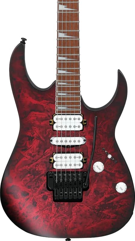 Ibanez RG470DXW Standard Electric Guitar, Jatoba Fingerboard, Wine Red Frozen Matte image 1