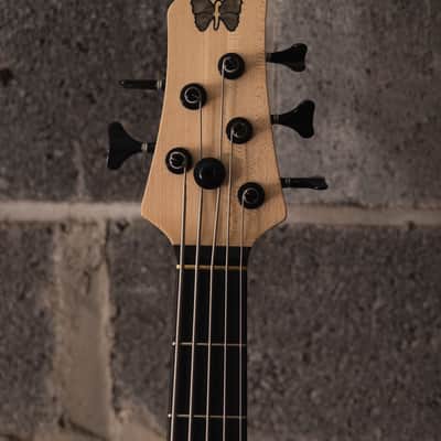 Fodera Emperor 5 Standard Special Buckeye Burl Butterfly (End-2024) image 4