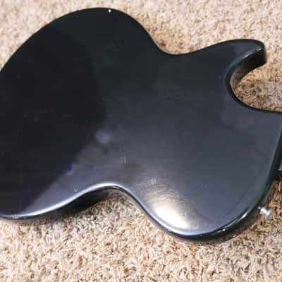 Video! 1986 Gibson Melody Maker Black - Ebony Fretboard - Gen 4 Chainsaw Case image 17