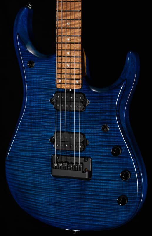 Ernie Ball Music Man JP15 Piezo Ultramarine Flame (249) image 1