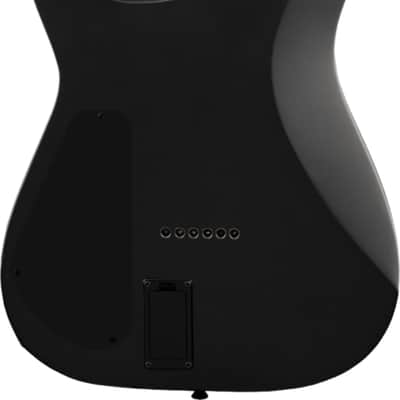 Jackson X Series Soloist SLA6 DX Baritone Electric Guitar, Laurel Fingerboard, Satin Black image 3