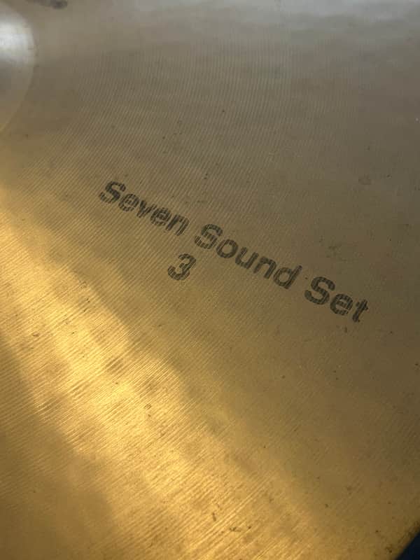 Paiste Formula 602 17" Seven Sound Set No. 3 (1974) - 1873g image 1