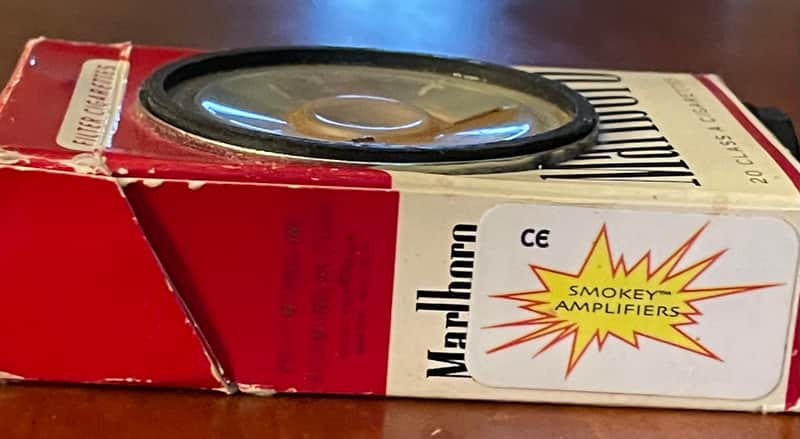marlboro cigarette amp Smokey Amps Marlboro mini guitar amplifier 1995