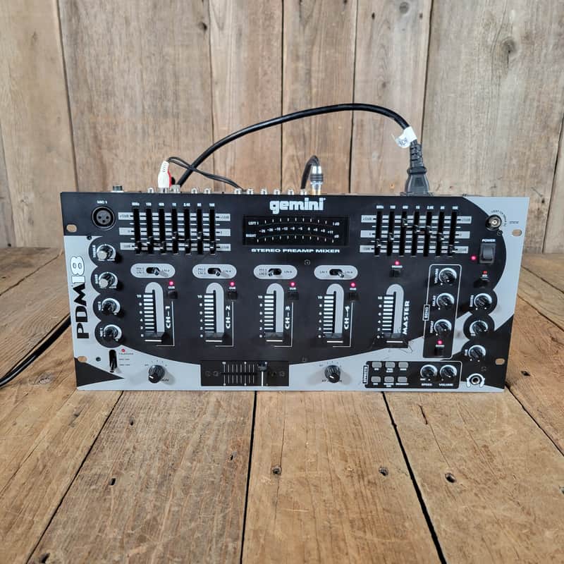 Gemini PDM18 DJ Mixer image 1