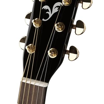 Yamaha Yamaha F335 Acoustic Guitar Black image 5
