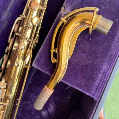 vintage York tenor saxophone image 17