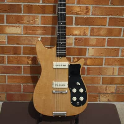 1960 Carvin #3-SBG Solid Body Electric Guitar - Natural Finish image 2