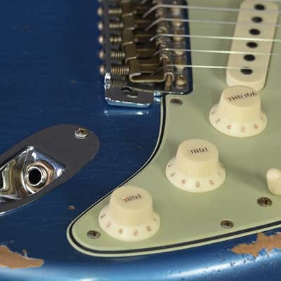 Fender Custom Shop Stratocaster 1964 HREL Lake Placid Blue image 9