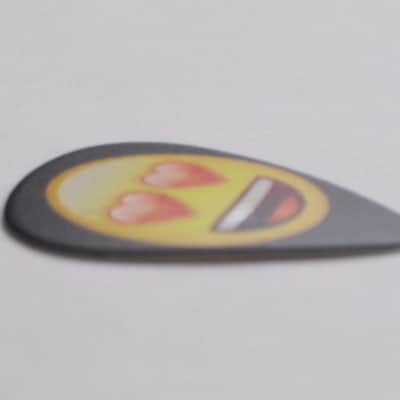 new in package (old stock) Perri's Leather Ltd. / Perri's LP12-EMO5 emoji Guitar Picks - Med Gauge - Celluloid Plastic, 351 shape - but slightly curved (LP12EMO5) image 11