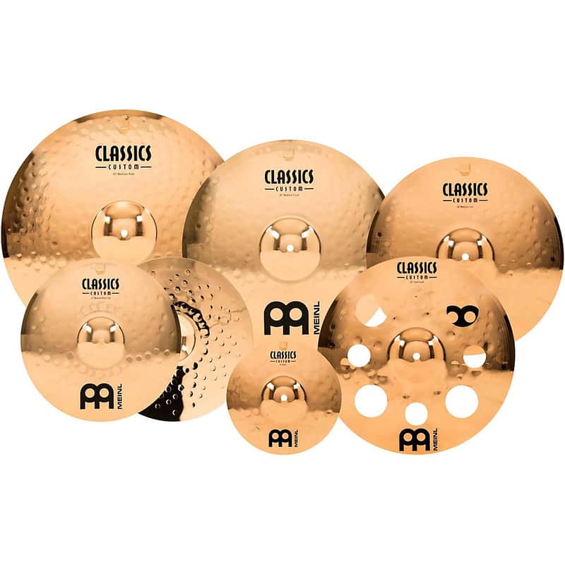 Meinl CC4680-DB Classics Custom Double Bonus 10/14/16/16/18/20" Cymbal Pack image 1