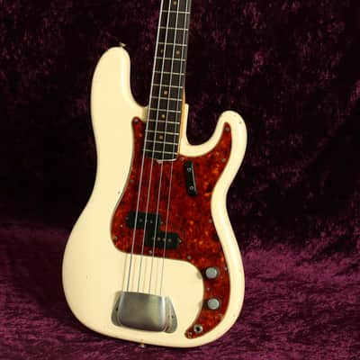 Fender Precision Bass 1963 - Olympic White image 4