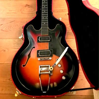 Framus "Caravelle" 1969 guitar - Sunburst (5/117-52BT) image 9
