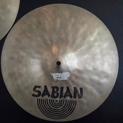 Sabian 14" HH Manhattan Groove Hi-Hat Cymbals (Pair) Natural image 4