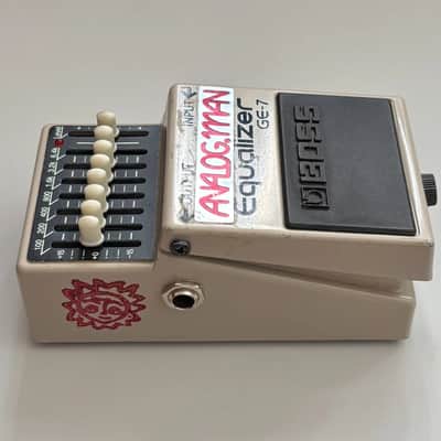 Boss GE-7 Equalizer Pedal - Analogman Pro Mod - EQ Effects Pedal image 3