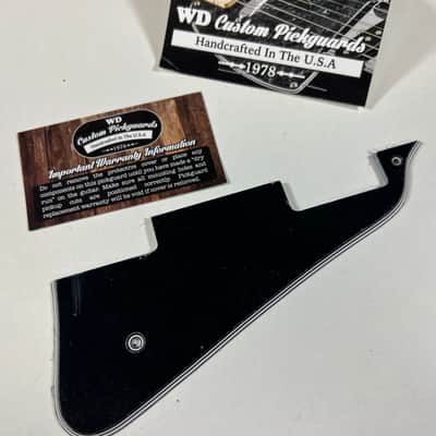 WD Music Les Paul ®️ Custom 5 ply pickguard WD Music - Black / withe / black / white / black image 3
