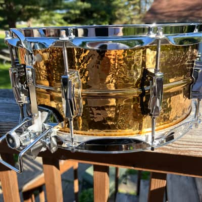 Ludwig LB556K 6.5” Hammered Bronze Super-Sensitive Snare 2000’s image 7