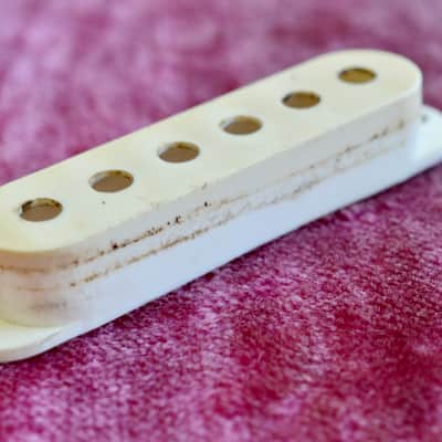 Vintage 1963 - 1964 Fender Stratocaster Pickup Cover Set - Pre-CBS Strat Covers - 1950's 1960's image 7