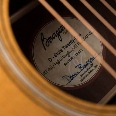 2025 - Bourgeois D The One Twenty - Aged Tone Adirondack Spruce & Hybrid Brazilian Rosewood image 20