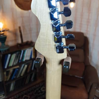 Formanta Style USSR Electric Guitar Built In Tone Bender Soviet Germanium Fuzz image 10