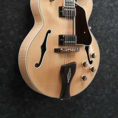Ibanez LGB30-NT George Benson Signature Hollow Body Guitar 6-String - Natural + Case MF100C image 5