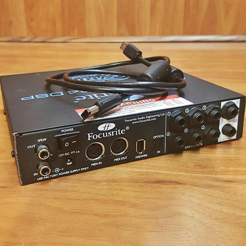 Focusrite Saffire Pro 24 Firewire / Thunderbolt Audio Interface