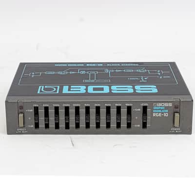 Boss RGE-10 Micro Rack Graphic Equalizer 10-Band EQ Studio Rack Unit image 2