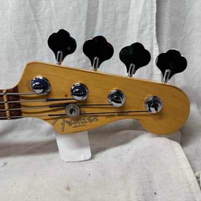 Fender American Standard Jazz Bass Fretless 4-string J-Bass 1996 - Black / Rosewood fingerboard image 6