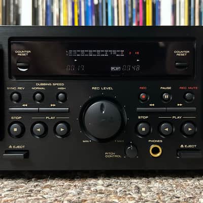 Marantz SD4050 Dual Cassette Deck w/ Remote Auto Reverse Dolby B-C TESTED image 18