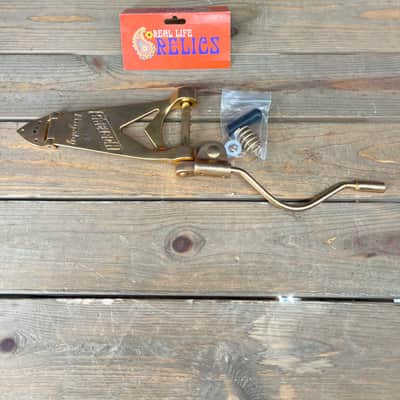 Real Life Relics Bigsby B6G Vibrato Gold relic aged Bild 3