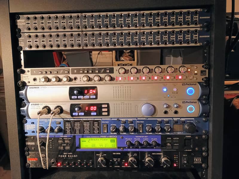 Immagine Audient ASP800 8-Channel Microphone Preamp/ADC 2010s - Silver - 1
