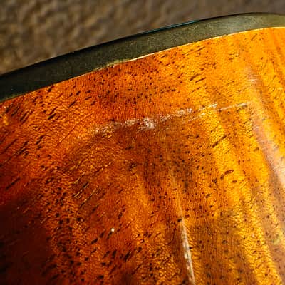 Rick Turner Custom 12-Fret Acoustic (2001) – Hand-Signed by Rick Turner – Walnut & Spruce – 18V Turner Electronics – 1 of 2 Built image 12