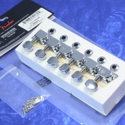 Fender Left Hand Guitar Tuners, '70's F Tuners LH Lefty, 0990822102 image 1