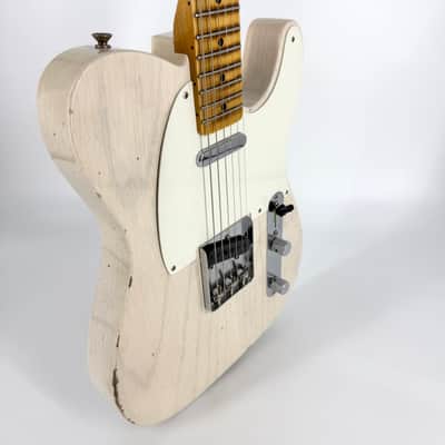 2024 Fender Custom Shop ’57 Telecaster Journeyman Relic – Aged White Blonde image 9