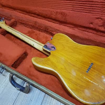 1978 Fender Telecaster Custom Natural Ash Wide Range Humbucker 88 80's image 11