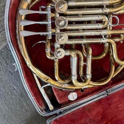 C. G. Conn 6D Double French horn. Made in USA image 2