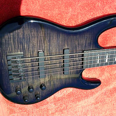 CARVIN 5-String Bass💎PIEZO💎ACTIVE-EQ💎NECK-THRU💎TOP-OF-THE-LINE & BONU$ 💎5 *FREE*$ET$-of-$TRING$ image 1