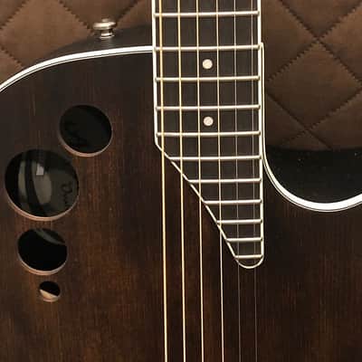 Ovation AE44-7S Applause Mid-Depth Cutaway Spruce Top Nato Neck 6-String Acoustic-Electric Guitar image 5