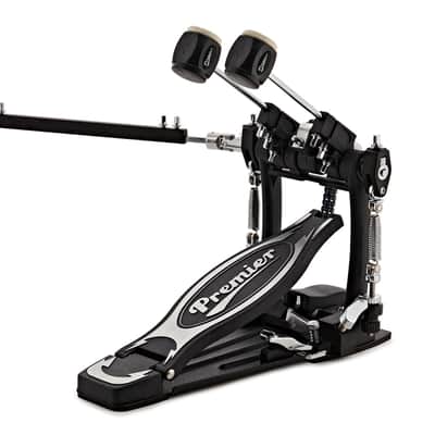 Premier Artist Double Bass Drum Pedal Double Chain Drive Dual-Sided Beaters PAHW-DPD image 4