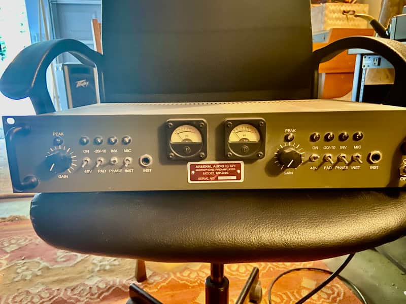 Arsenal Audio R20 Dual-Channel Mic Preamp 2000s - Green image 1