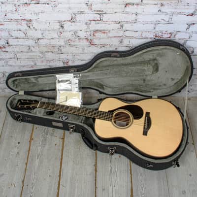 Yamaha - Premium FS9 R - Concert-Style Acoustic Guitar - Adirondack Spruce / Indian Rosewood - Natural - w/ Hardshell Case - x104A image 12