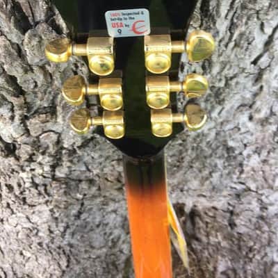 Epiphone EJ-200 VS sunburst Made in Korea  2002 Vintage Sunburst image 5