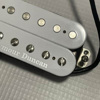 2019 Model USA Seymour Duncan TB-4 TB4 Trembucker White Bridge Humbucker Guitar Pickup 17.84k image 3