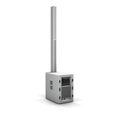LD System MAUI 44 G2 W Cardioid powered Column Loudspeaker, White image 2