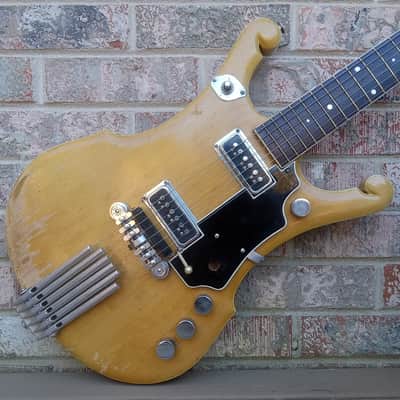 Circa 1953 Custom Built Melita Double Cut Electric Guitar! DeArmond Dynasonics, Grover Tuners! image 1