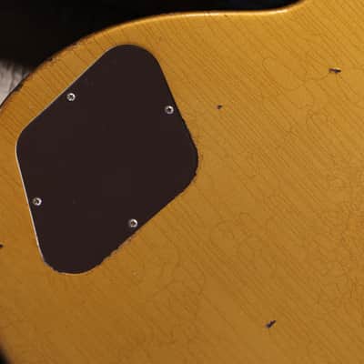 Unplayed! 2023 Gibson Custom Shop 1955 Reissue M2M Les Paul P90 Electric Guitar Heavy Murphy Aged Double Gold + COA OHSC image 15