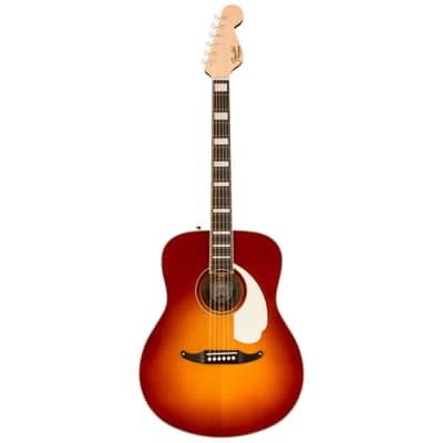 Fender Palomino Vintage, Aged White Pickguard, Sienna Sunburst w/ Vintage-Style HSC image 6