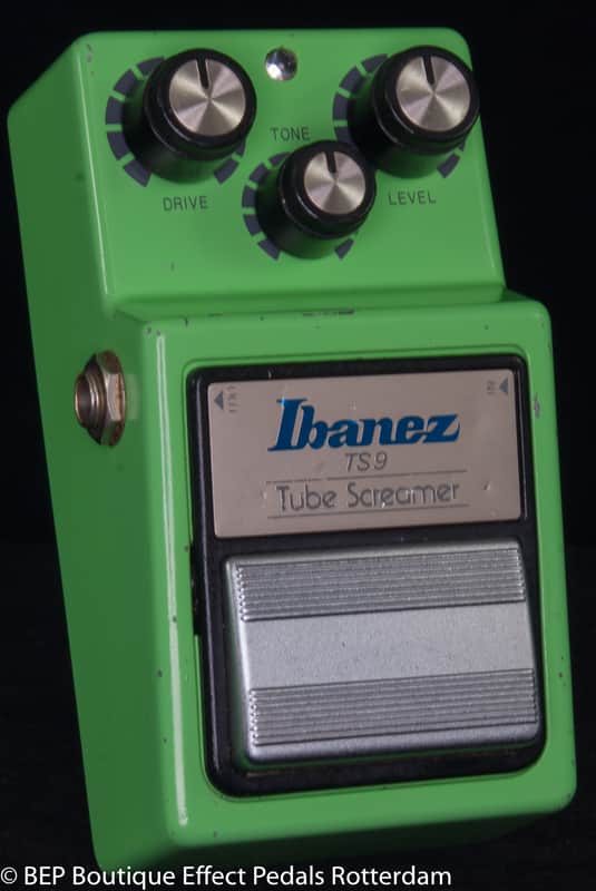 Ibanez TS-9 Tube Screamer 1983 Japan s/n 311177 Silver Label | Reverb
