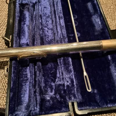 Gemeinhardt 2SP Straght-Headjoint Flute with Offset G 2010s - Silver-Plated image 8